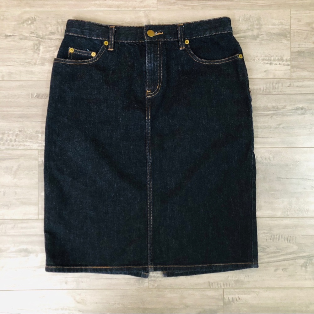 Ralph Lauren Co. Jeans Midi Skirt